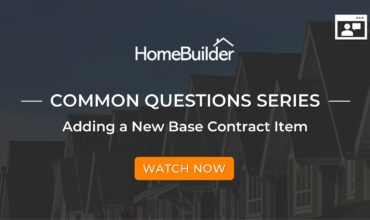 Adding a New Base Contract Item