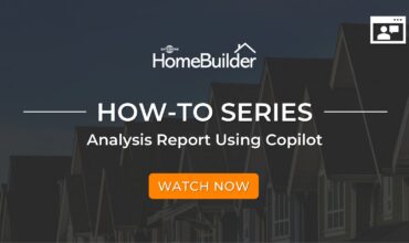 Analysis Report Using Copilot in HomeBuilder