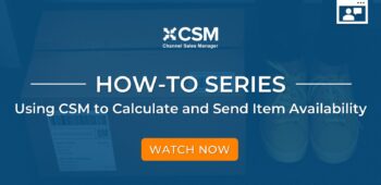 Using CSM to Calculate and Send Item Availability
