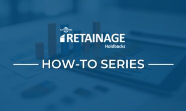 Retainage How-To Video Series