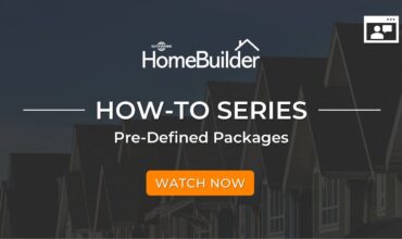 HomeBuilder - Pre-Defined Packages