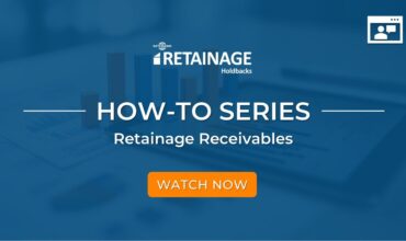 Retainage Receivables video